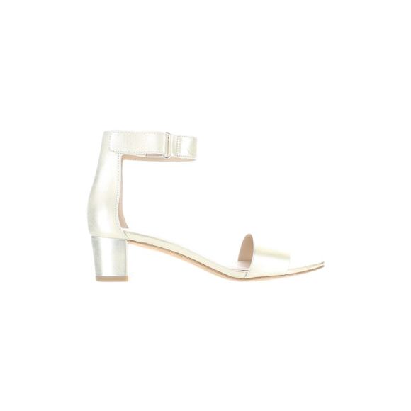 Vince Shoes Vince Womens Rita Champagne Ankle Strap Heels Size 5
